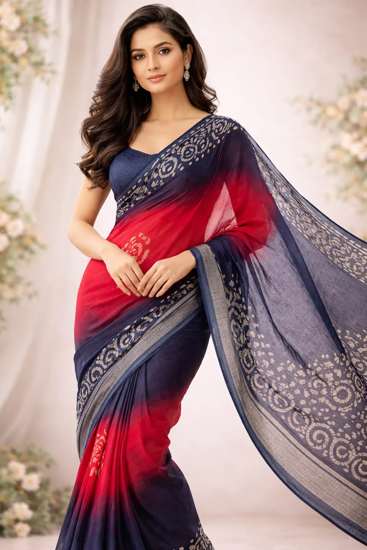 BATIK PRINT SAREE