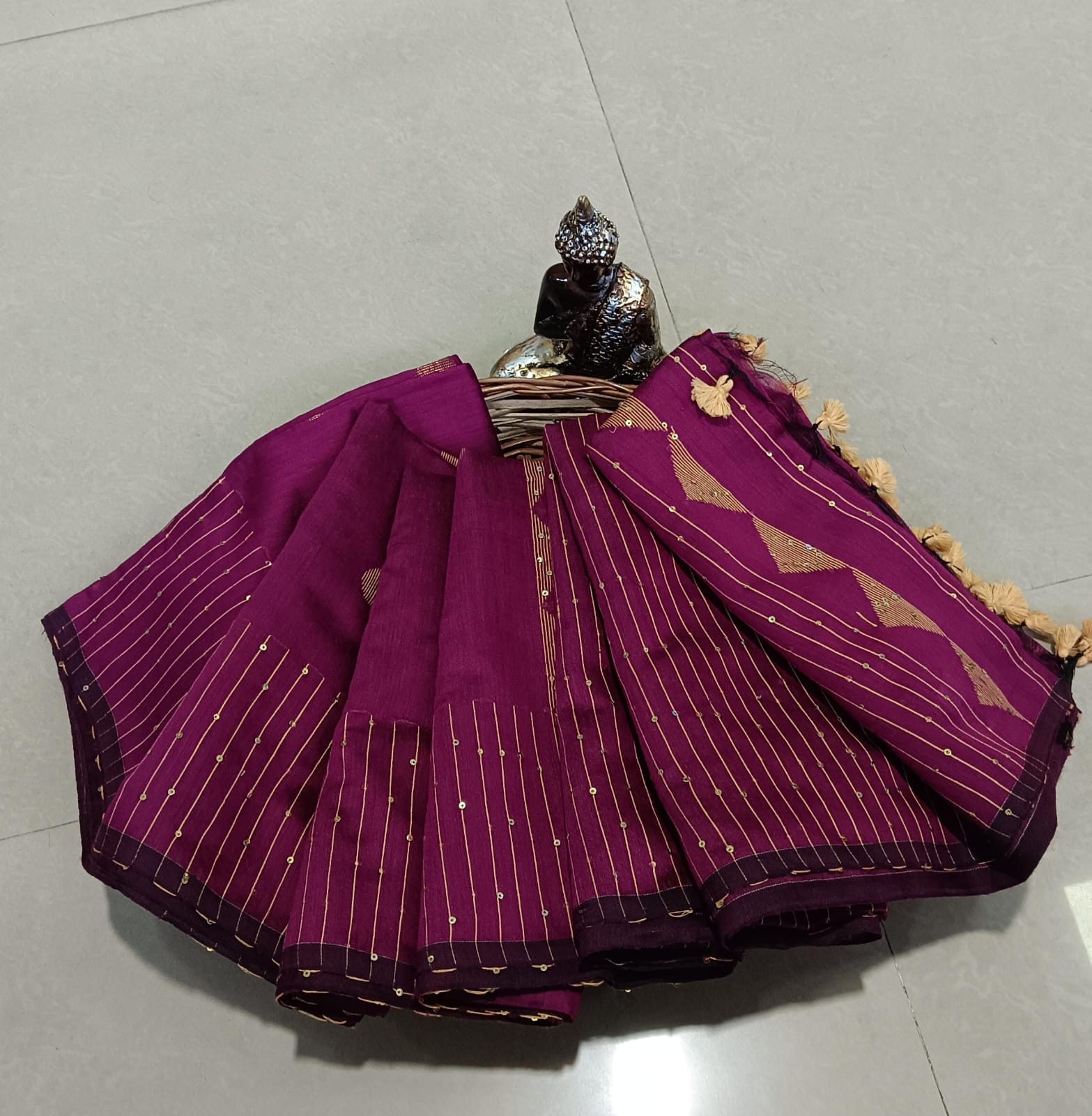 Multicolor Handloom Sarees