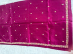 MajentaTussr Designer saree