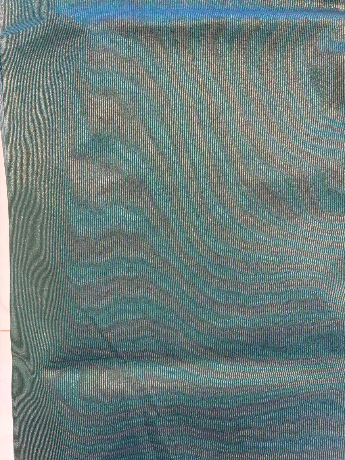 GREEN TISSUE SILK SAREE