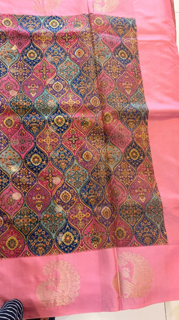 MULTICOLOR SILK SAREE