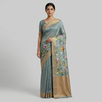 MULTICOLOR SILK  SAREE