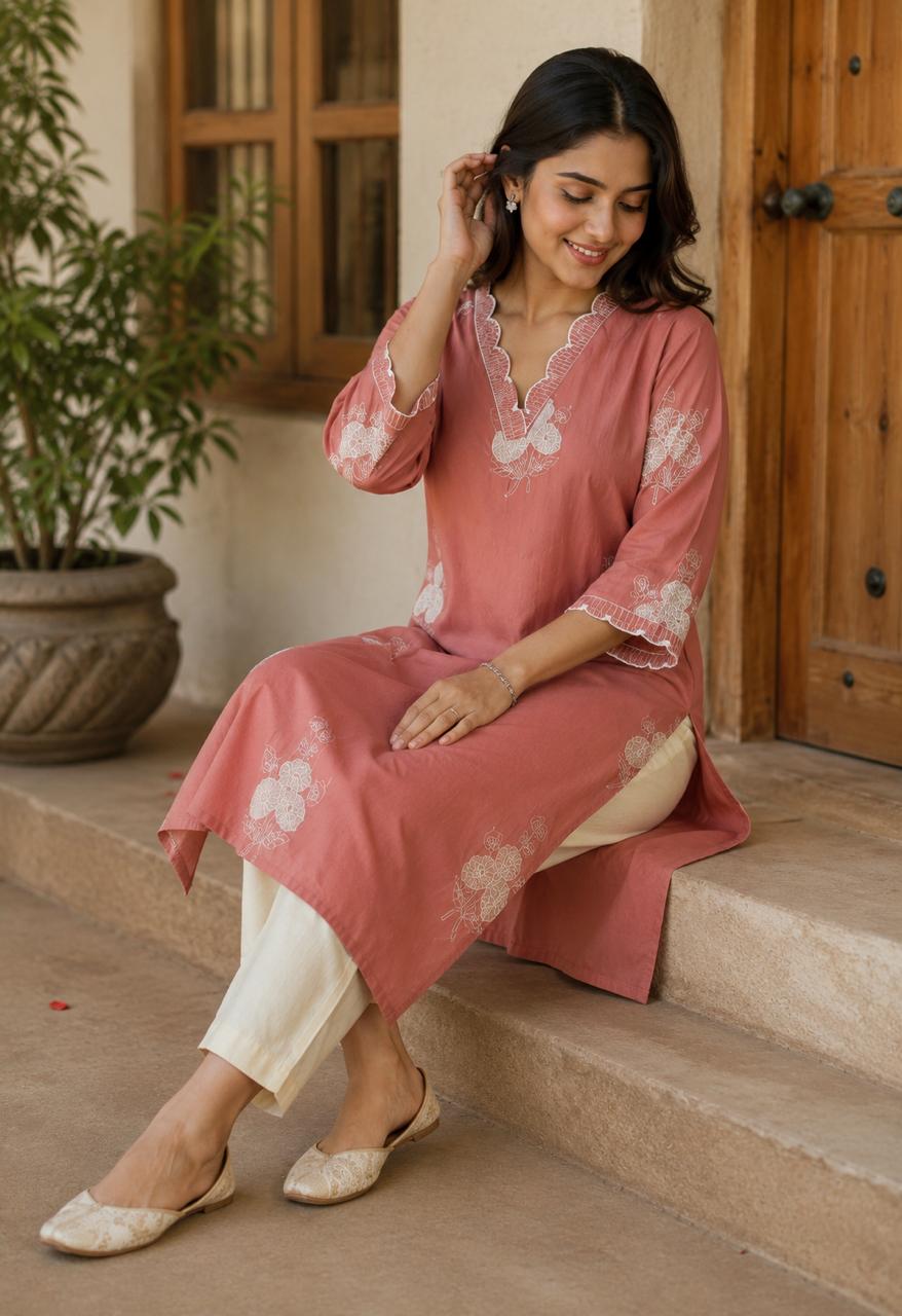 Muslin silk Co-ord set