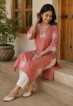 Muslin silk Co-ord set